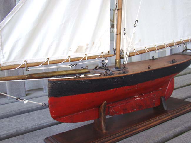 A gaff rigged Victorian 'Cutter' Style Pond Boat circa 1880-1900 — image 2